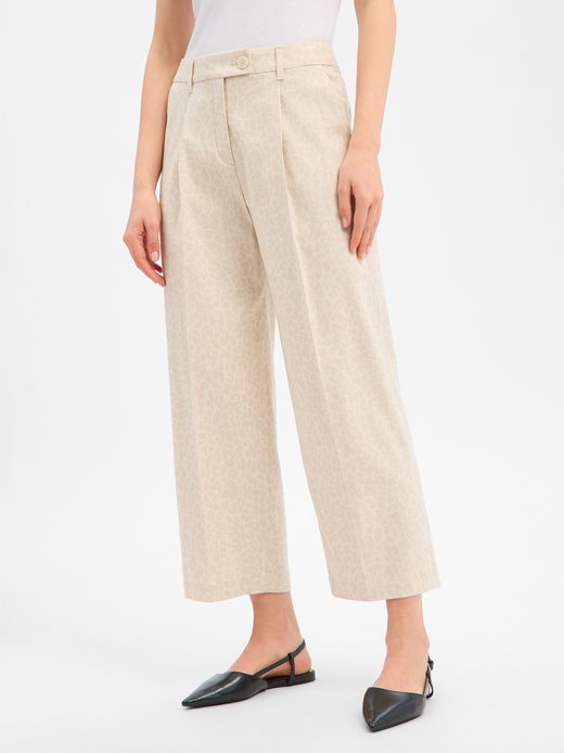 Damen Culotte mit Leinen-Anteil - Wasco