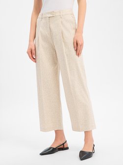 Damen Culotte mit Leinen-Anteil - Wasco