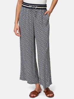 Artikelbild Damen Culotte von zero in blau gemustert