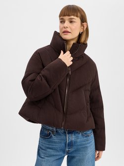 Damen Daunenjacke mit Wollanteil