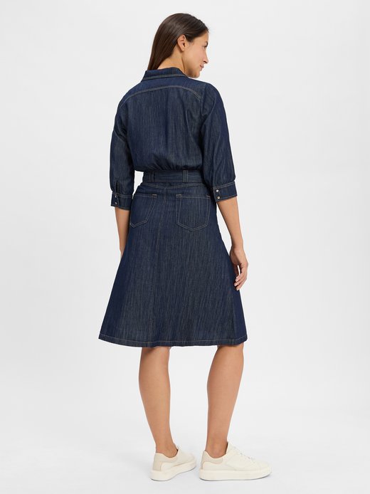Damen Denim-Blusenkleid - Karina