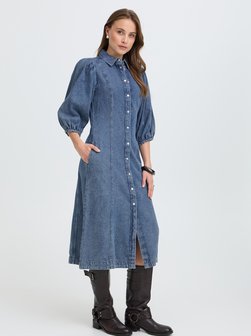 Damen Denimkleid BYKAPUCA Normale Passform