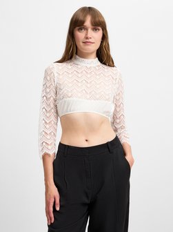 Artikelbild Damen Dirndl Bluse von Krüger Dirndl in ecru gemustert