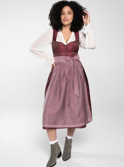 Artikelbild Damen Dirndl - Dirndl "Flamingo" von Spieth & Wenksy in koralle uni