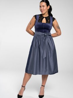 Artikelbild Damen Dirndl - Frieda von Spieth & Wenksy in blau uni