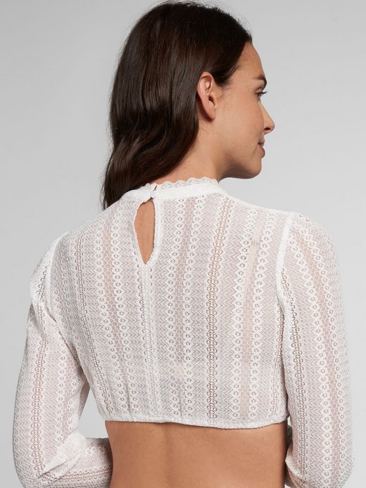 Damen Dirndlbluse - Aprikose