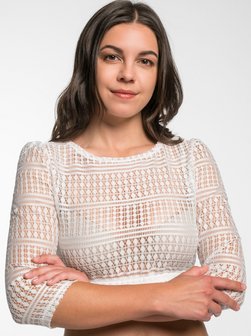 Damen Dirndlbluse - Elster