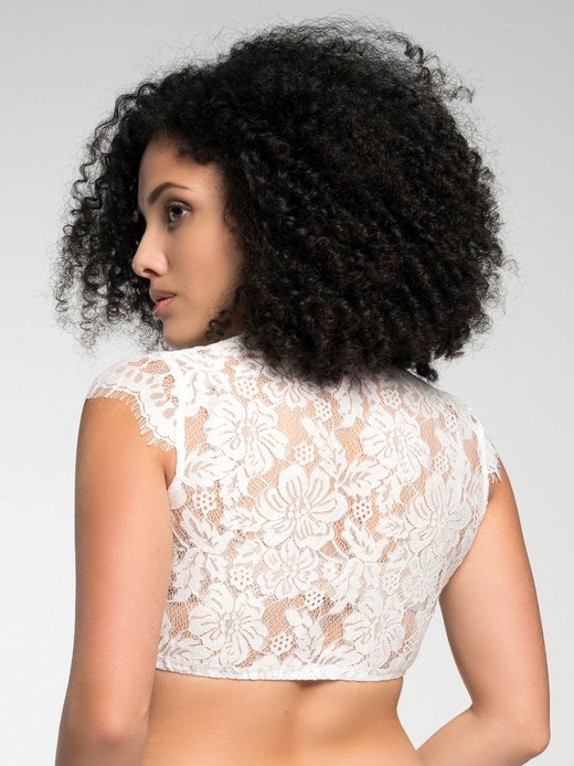 Damen Dirndlbluse - Flammen Vendewaa