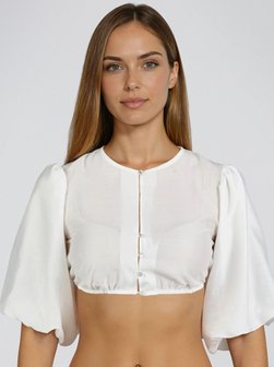 Damen Dirndlbluse - Heidemarie