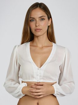 Damen Dirndlblusen - Efeu