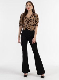 Damen Drapiertes Blusenshirt