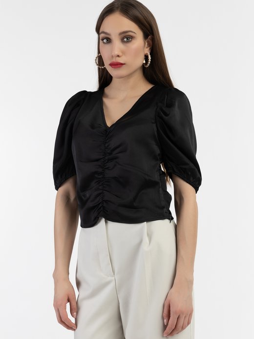 Damen Drapiertes Top