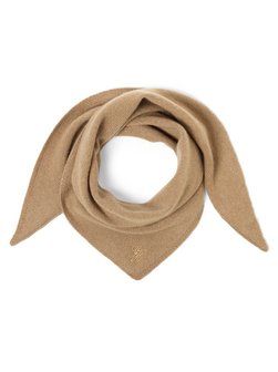 Damen Dreiecksschal aus Woll-Cashmere-Mix