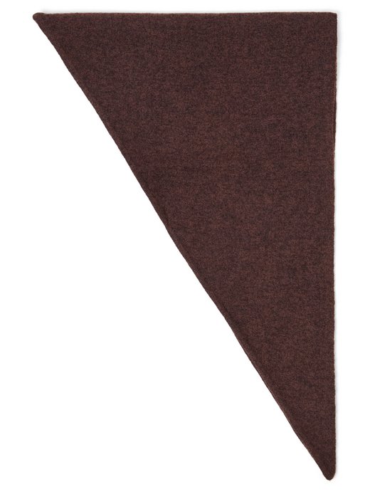 Damen Dreiecksschal mit Wollanteil