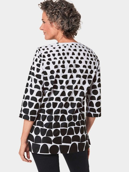 Damen Druckbluse