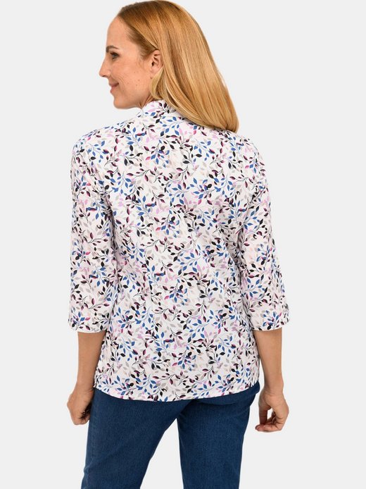 Damen Druckbluse