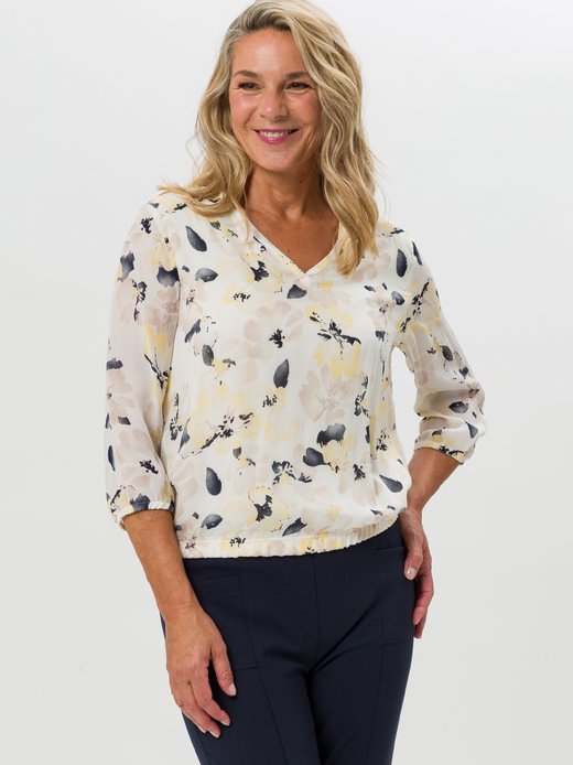 Damen Druckbluse