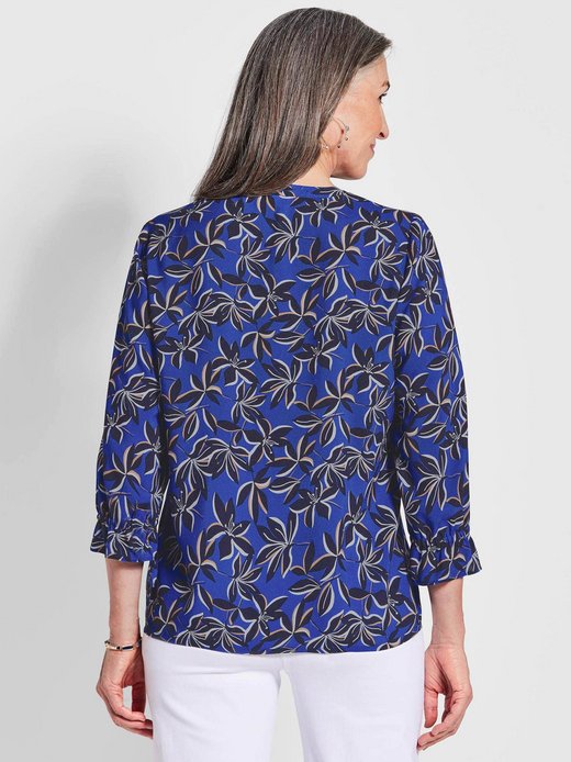 Damen Druckbluse