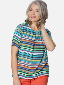 Damen Druckbluse