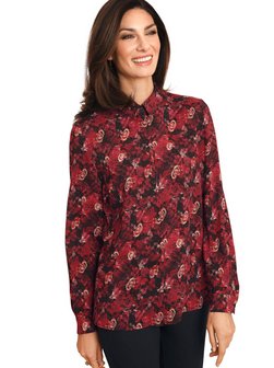 Damen Druckbluse