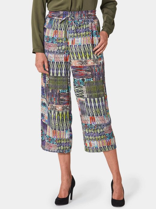 Damen Druckhosen - Kurzgröße
