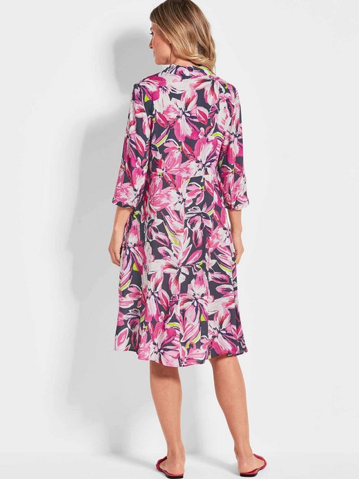 Damen Druckkleid