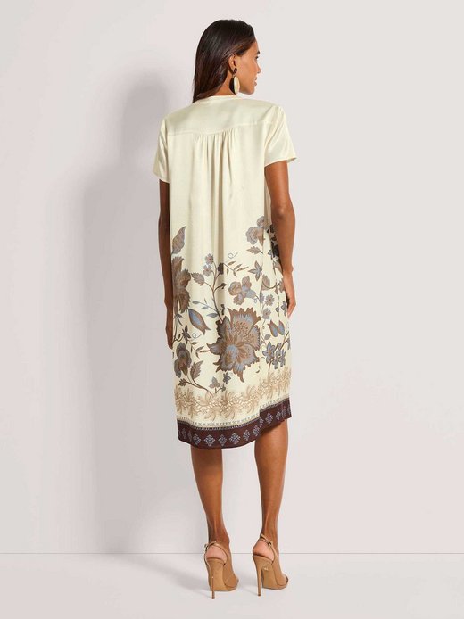 Damen Druckkleid