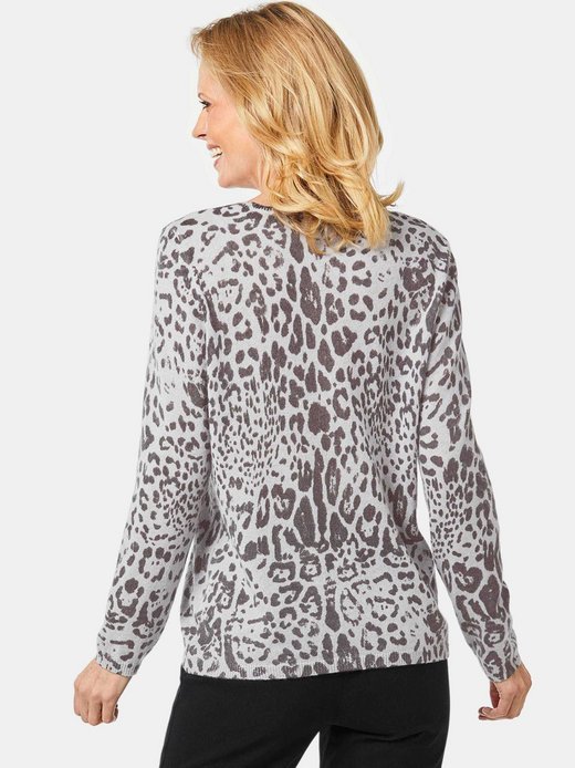 Damen Druckpullover - Kurzgröße