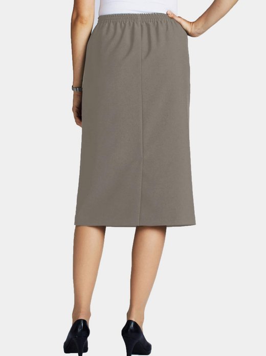 Damen Enge Röcke Uni/Melange