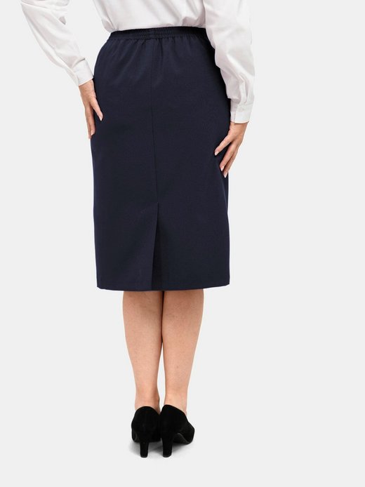 Damen Enge Röcke Uni/Melange