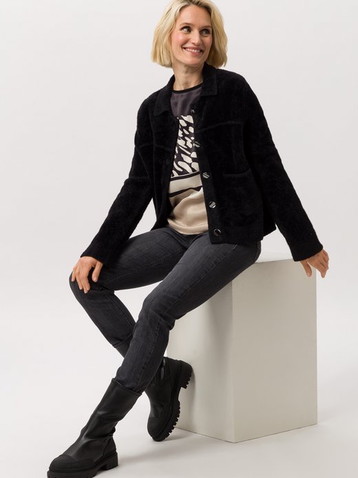 Damen Feinstrickjacke