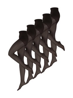 Damen Feinstrumpfhose  -  Ohne Bund 20 DEN