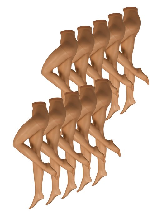 Damen Feinstrumpfhose  -  Seidenfein 15 DEN