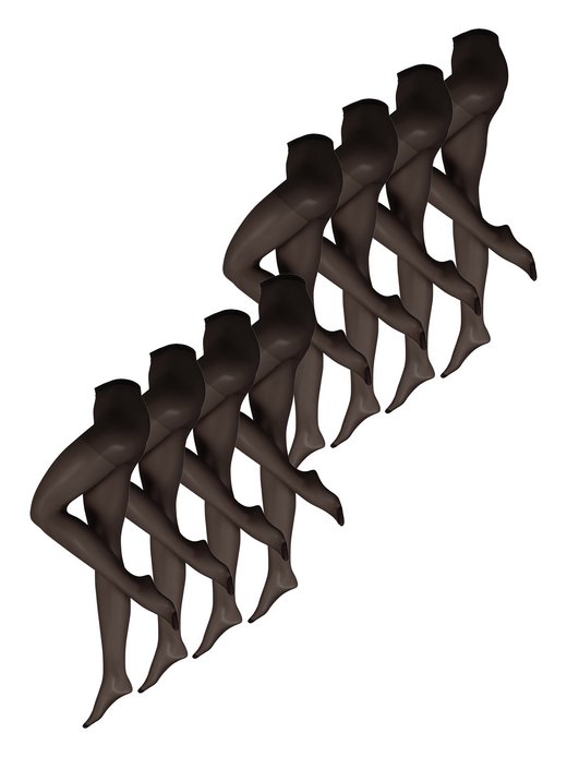 Damen Feinstrumpfhose  -  Supersitz Große Größen 20 DEN