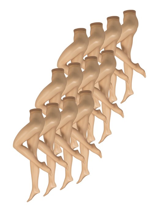 Damen Feinstrumpfhose  -  Transparent 15 DEN