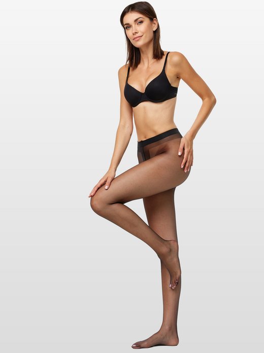 Damen Feinstrumpfhose  -  Transparent 15 DEN