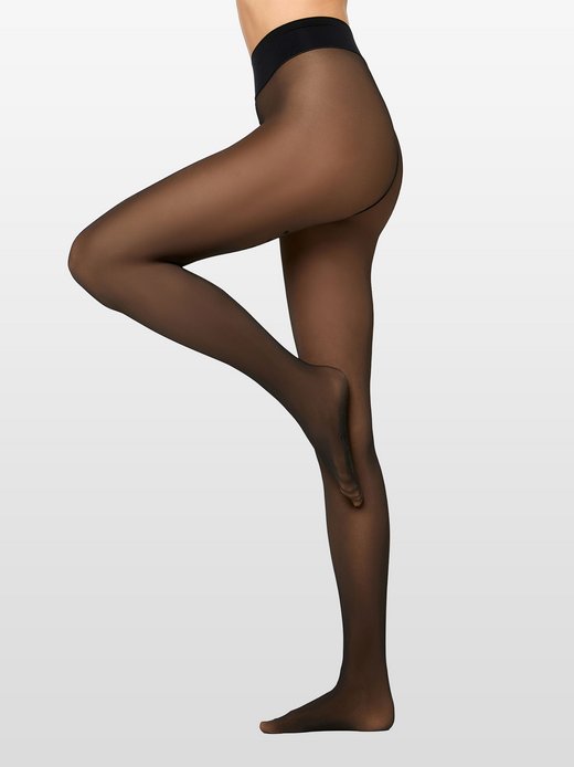 Damen Feinstrumpfhose  -  Warm & Transparent Print