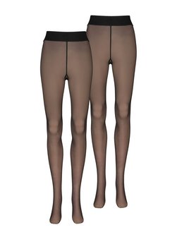 Damen Feinstrumpfhose  -  Warm & Transparent mit wärmendem Innenfleece