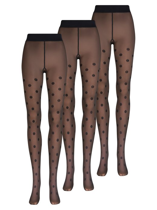 Damen Feinstrumpfhose  -  Warm & Transparent strapazierfähig 80 DEN Print