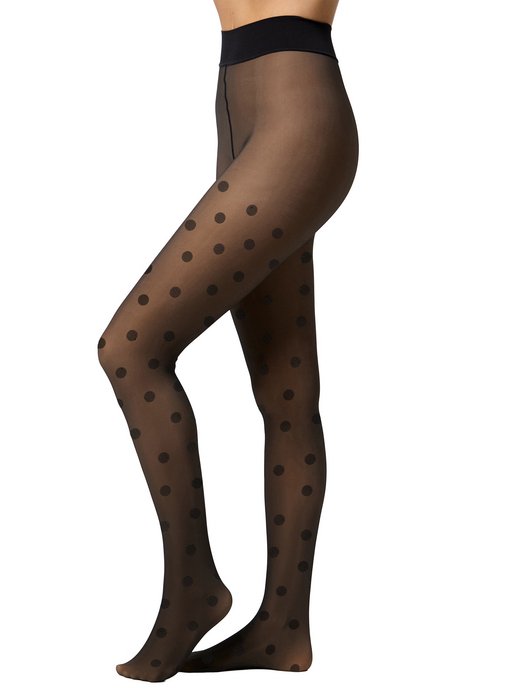 Damen Feinstrumpfhose  -  Warm & Transparent strapazierfähig 80 DEN Print