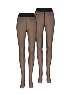 Damen Feinstrumpfhose  -  Warm & Transparent