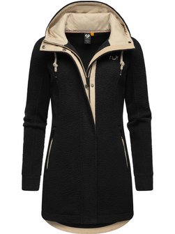 Damen Fellimitatmantel - Letti Teddy-Fleece