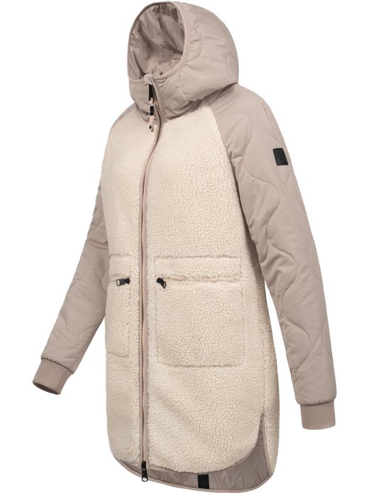 Damen Fellimitatmantel - Longeddy