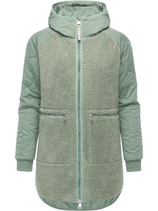 Damen Fellimitatmantel - Longeddy