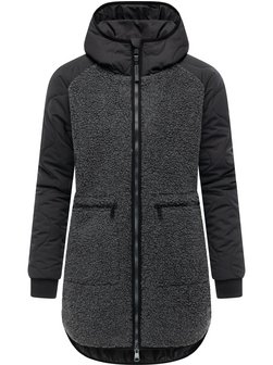 Damen Fellimitatmantel - Longeddy