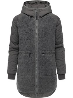 Damen Fellimitatmantel - Longeddy