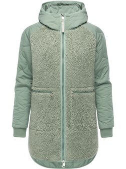 Damen Fellimitatmantel - Longeddy