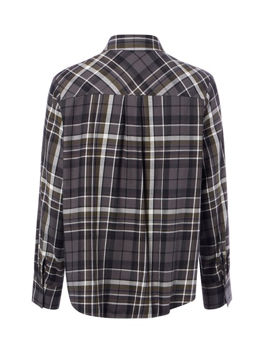 Damen Flanellbluse
