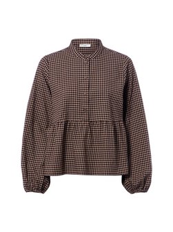 Damen Flanellbluse