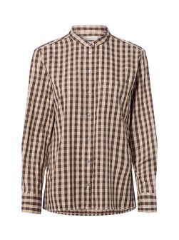 Damen Flanellbluse